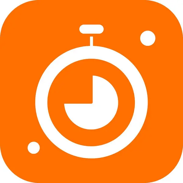 Vectorstopwatch Pictogram Illustratie — Stockvector