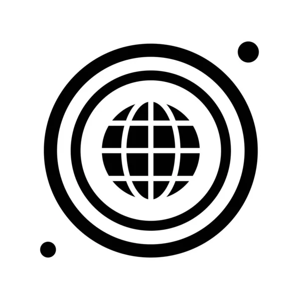 Vektor Erde Symbol Abbildung — Stockvektor