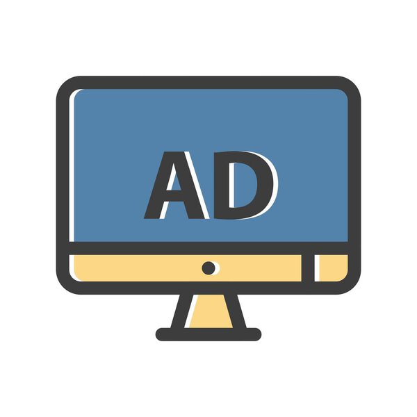 vector Lcd Icon illustration