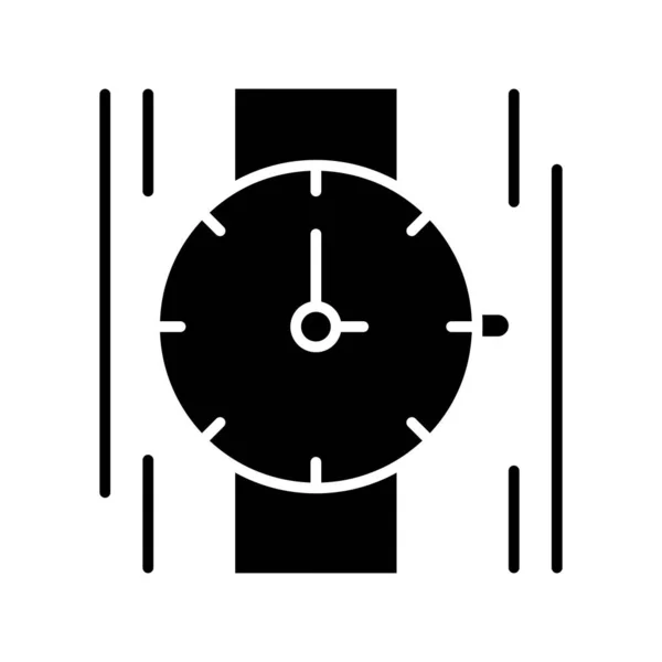 Vector Reloj Mano Icono — Vector de stock