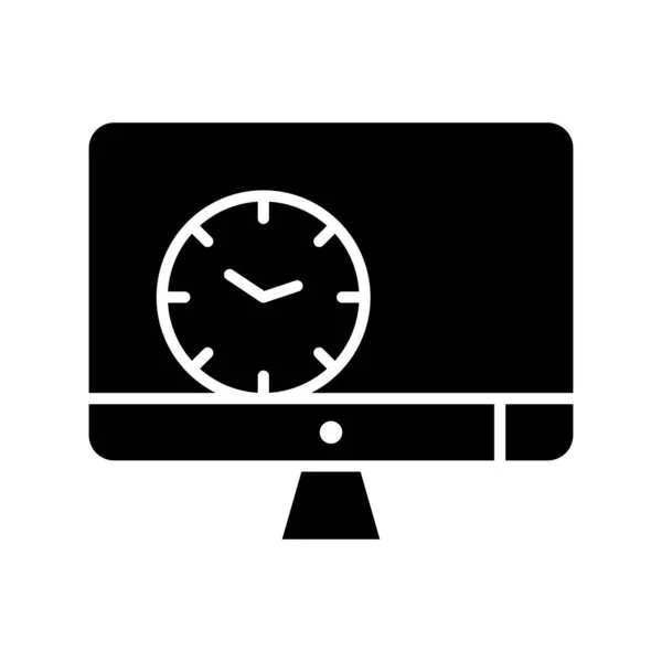 Vector Lcd Icono Ilustración — Vector de stock