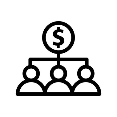 vektör ağ simgesi çizimi