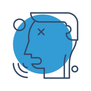 özet vektör illüstrasyon simgesi