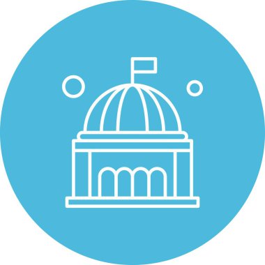 özet vektör illüstrasyon simgesi