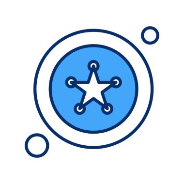  vektör yıldız resimleme