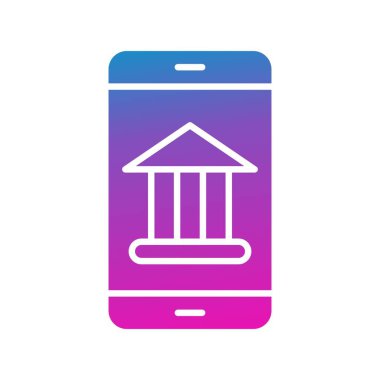 Telefon simgesinin vektör illüstrasyonu