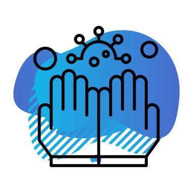 özet vektör illüstrasyon simgesi