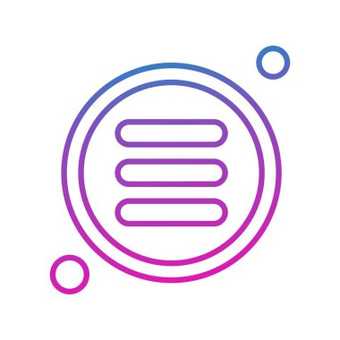 özet vektör illüstrasyon simgesi