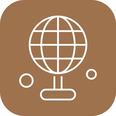 özet ikon vektör çizimi