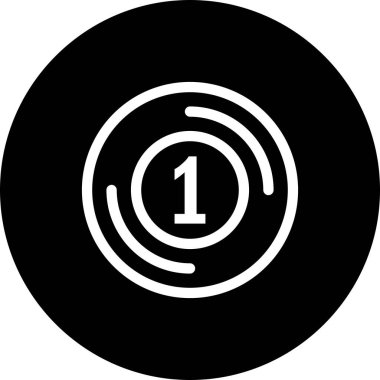 vektör işi no 1 Simge