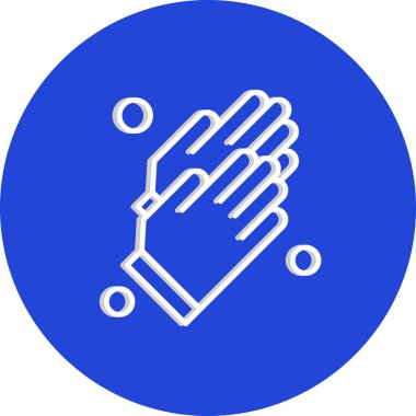 özet vektör illüstrasyon simgesi