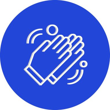 özet vektör illüstrasyon simgesi