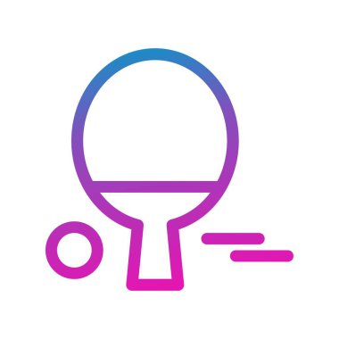 vektör tablosu tenis simgesi