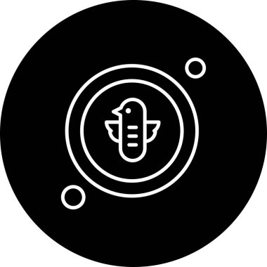 özet vektör illüstrasyon simgesi