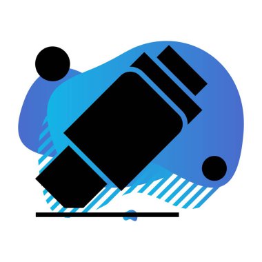 özet vektör illüstrasyon simgesi