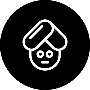 özet vektör illüstrasyon simgesi