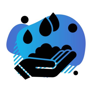 özet vektör illüstrasyon simgesi