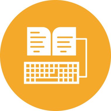 kitap simgesi vektör illüstrasyonu