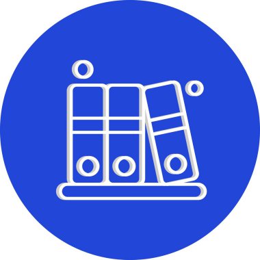 özet vektör illüstrasyon simgesi