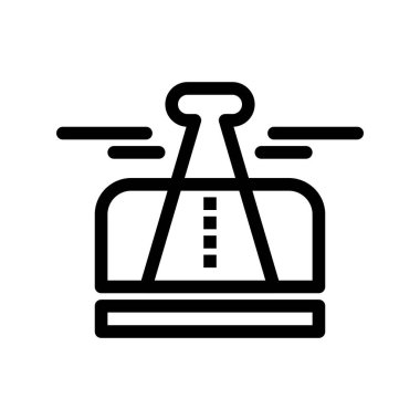 özet vektör illüstrasyon simgesi