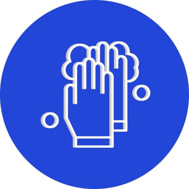 özet vektör illüstrasyon simgesi