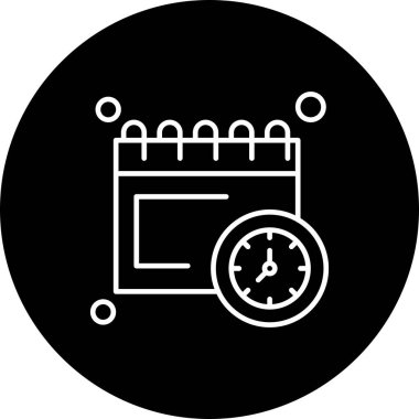 özet ikon vektör çizimi