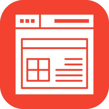 vektör web sayfası resimleme