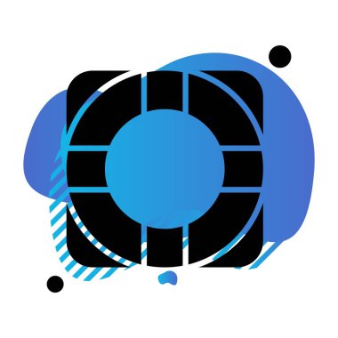 vektör hedef simgesi illüstrasyonu