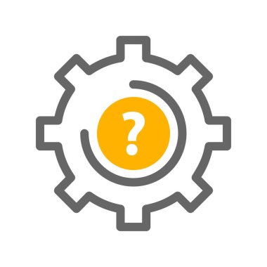 Vektör ayarı Simge illüstrasyonu