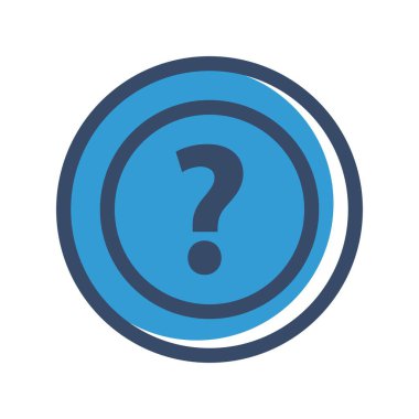 vektör soru işareti simgesi simgesi