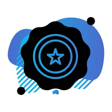 özet vektör illüstrasyon simgesi