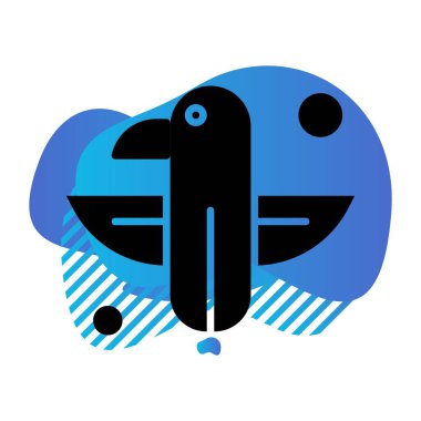 özet vektör illüstrasyon simgesi