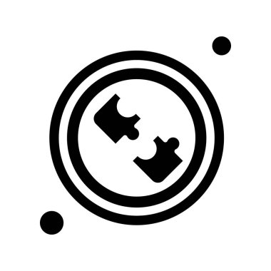 özet vektör illüstrasyon simgesi