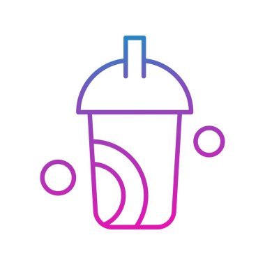 Vektör Kahve Simgesi illüstrasyonu