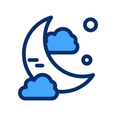 vektör gece yarısı resimleme