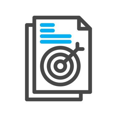 Vektör belgesi Simge illüstrasyonu