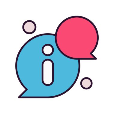 özet vektör illüstrasyon simgesi