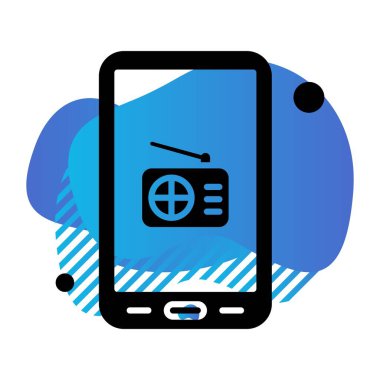 özet vektör illüstrasyon simgesi