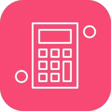 özet ikon vektör çizimi