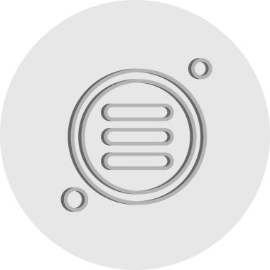 özet vektör illüstrasyon simgesi