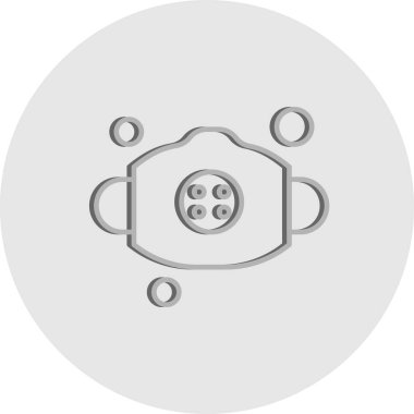 özet vektör illüstrasyon simgesi