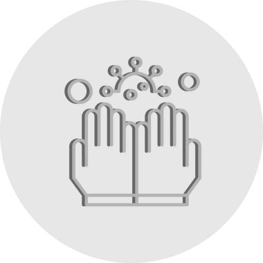 özet vektör illüstrasyon simgesi