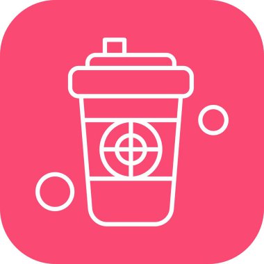 Vektör Kahve Simgesi illüstrasyonu