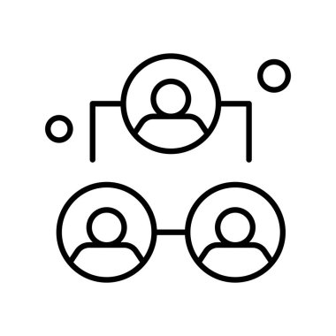 özet vektör illüstrasyon simgesi