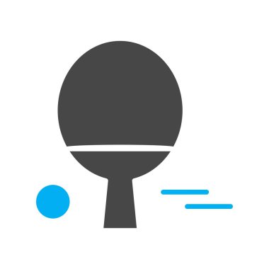 vektör tablosu tenis simgesi