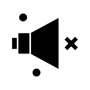 vektör sözcüsü Simgesi illüstrasyonu