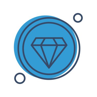 özet vektör illüstrasyon simgesi