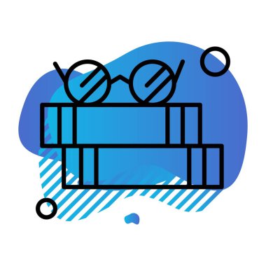 özet ikon vektör çizimi