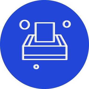 özet vektör illüstrasyon simgesi