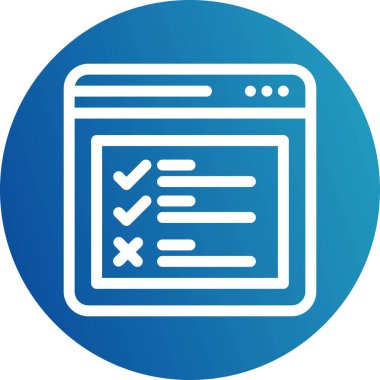 vektör web simgesi çizimi